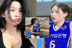 Thể thao - "Nữ thần" mới bóng chuyền Hàn Quốc, đẹp quyến rũ như mỹ nữ "Black Pink"