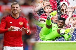 Bóng đá - MU "tái mặt" với tân binh: Mount bỏ lỡ, Onana thủng lưới vì siêu phẩm giữa sân