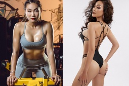 Thể thao - Người đẹp gym siêu vòng ba Giáng Tiên thành Á hậu thế giới, đường cong gây “sốt”