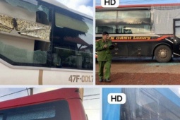 Pháp luật - Bắt 2 thanh niên ném đá xe khách trên đường Hồ Chí Minh