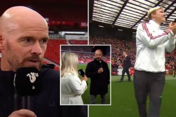 Bóng đá - MU ngược dòng ấn tượng: Ten Hag hết lời khen học trò, hưng phấn với tân binh Hojlund