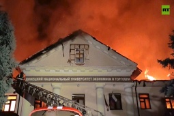 Thế giới - Quan chức Nga tố Ukraine tấn công bằng đạn chùm ở Donetsk