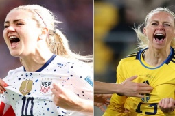 Bóng đá - Trực tiếp bóng đá ĐT nữ Thụy Điển - Mỹ: Xứng danh "chung kết sớm" (World Cup)