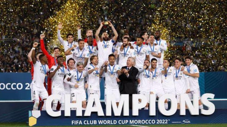 Real Madrid vô địch FIFA Club World Cup vào năm ngoái