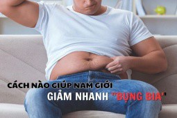 Những cách nào giúp nam giới đánh bay “bụng bia”?