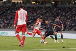 Video bóng đá Bayern Munich - Man City: Đôi công hấp dẫn, định đoạt phút 86 (Giao hữu)