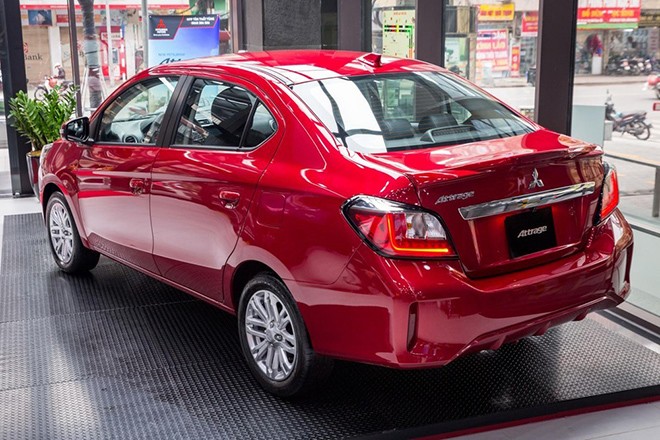 Giá xe Mitsubishi Attrage tháng 8/2023, hỗ trợ 100% phí trước bạ và quà tặng - 6