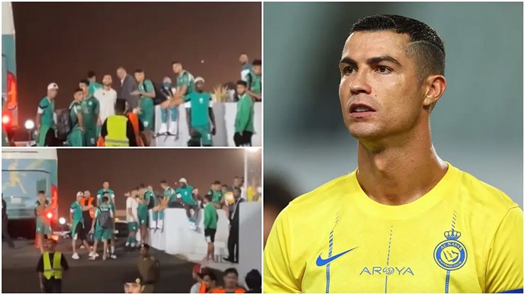 Ronaldo thăng hoa 3 trận liên tiếp: Rực rỡ không kém Messi, đối thủ nán lại xin chụp ảnh - 2