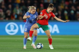 Bóng đá - Trực tiếp bóng đá nữ Pháp - Morocco: Không có bàn danh dự (World Cup) (Hết giờ)