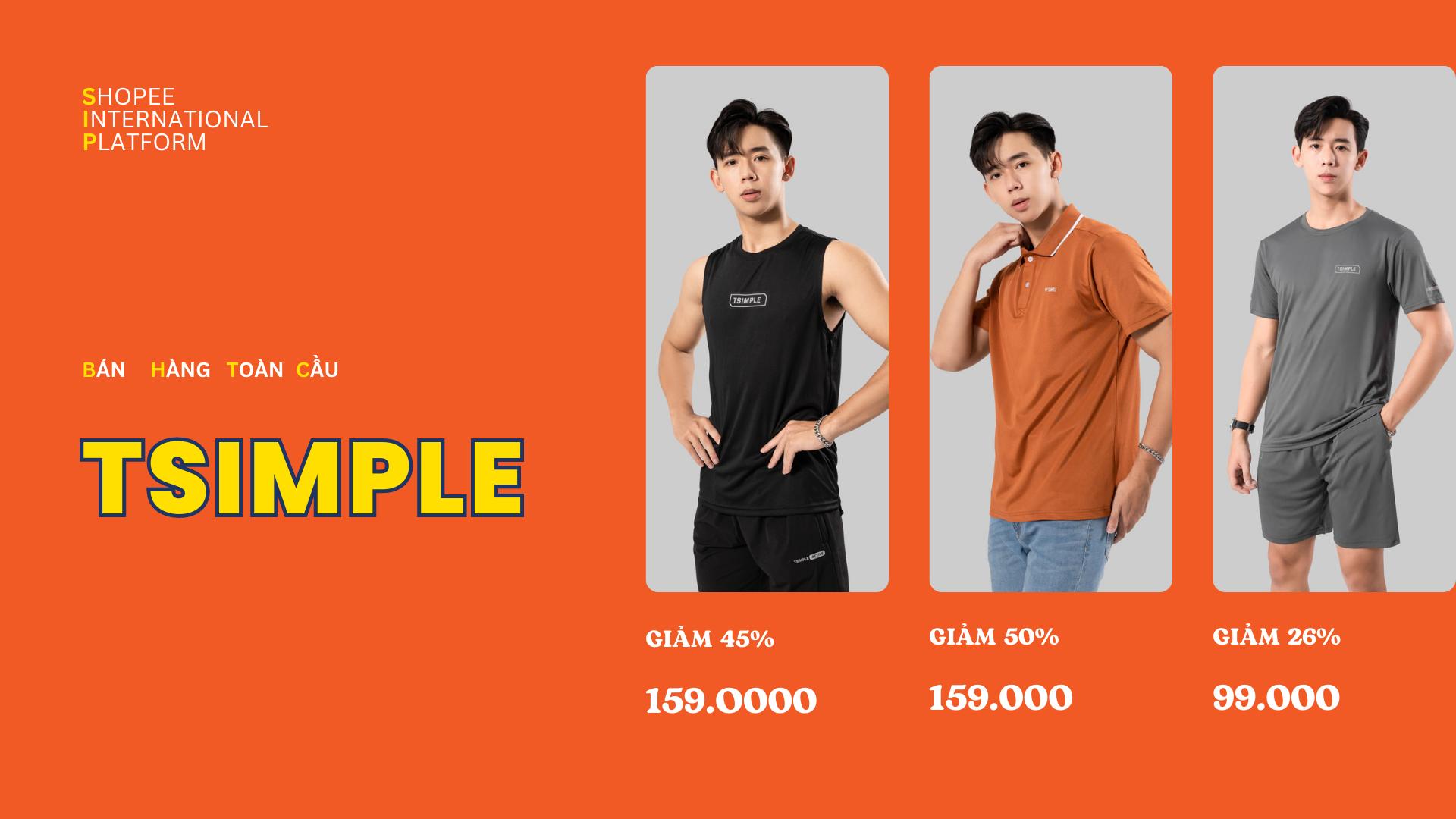 “Chốt đơn” các sản phẩm TSimple từ nay đến 22.8 với chi phí siêu tiết kiệm tại gian hàng chính hãng của thương hiệu trên Shopee Mall, giảm đến 50% so với giá niêm yết!
