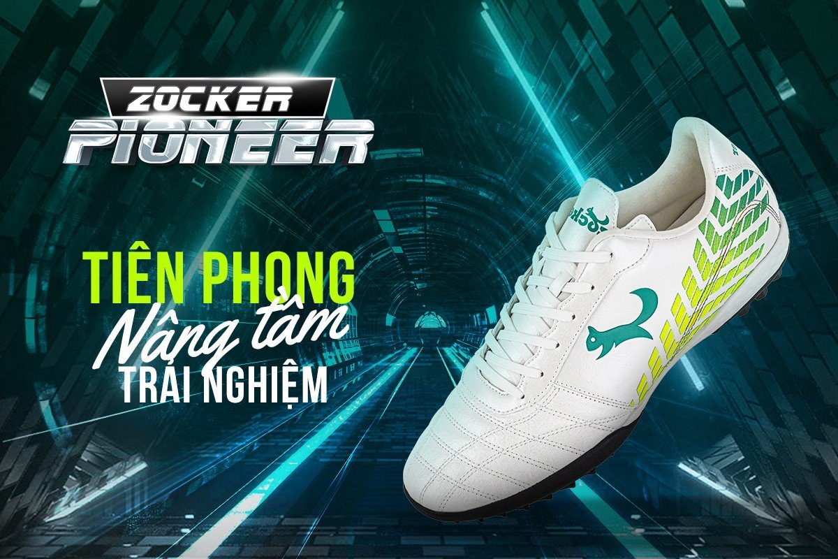 Khám phá đôi giày đá bóng da thật đầu tiên của thương hiệu Việt - Zocker Pioneer - 1