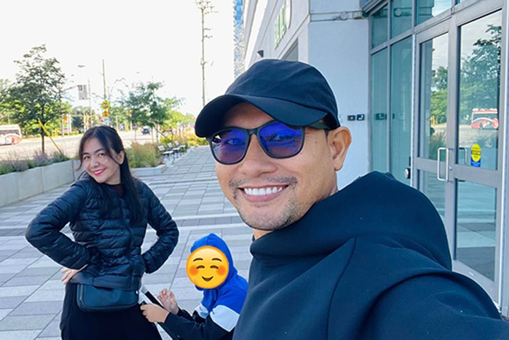 Vợ chồng diễn viên Huỳnh Đông định cư ở Canada