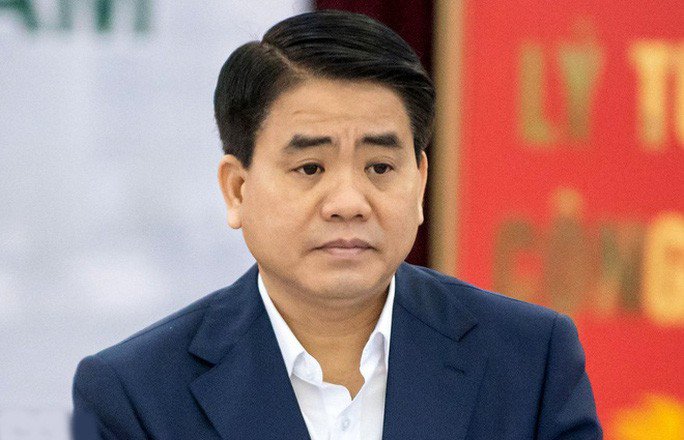 Cựu Chủ tịch UBND Hà Nội Nguyễn Đức Chung. Ảnh: PLO