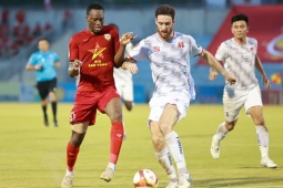 Video bóng đá Hà Tĩnh - Hải Phòng: Phung phí cơ hội, sự cố bất ngờ (V-League)