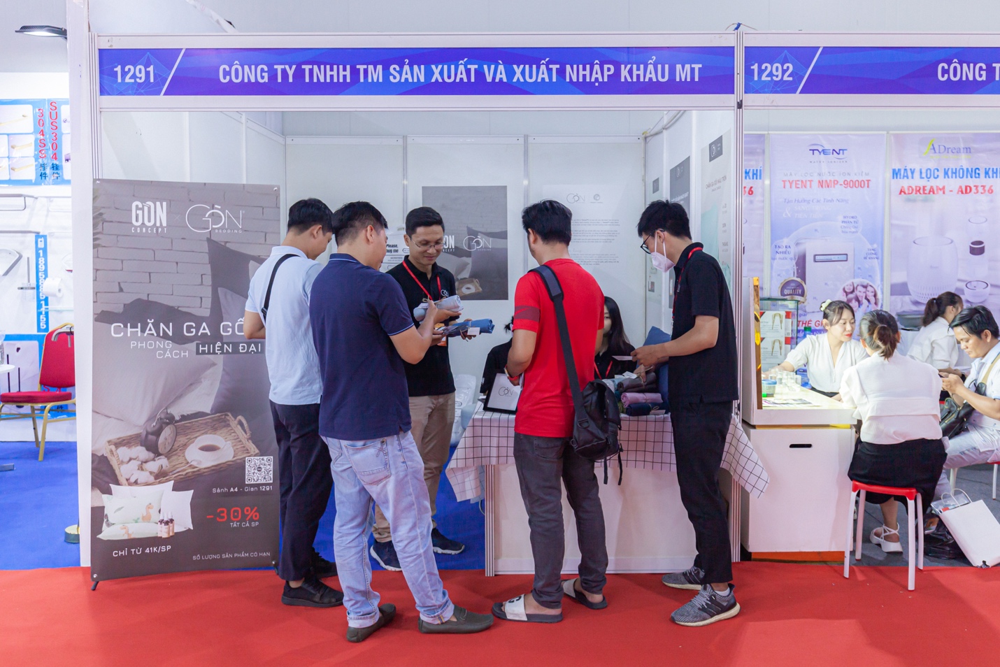 Gòn Bedding tham dự triển lãm quốc tế Vietbuild 2023 - 1