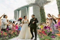 Đám cưới lấy cảm hứng từ bộ phim ”Con nhà siêu giàu châu Á” của cặp đôi Philippines