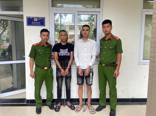 Sau hai tuần tích cực điều tra, lực lượng CSHS đã bắt giữ hai tên cướp đang lẩn trốn tại Phú Thọ