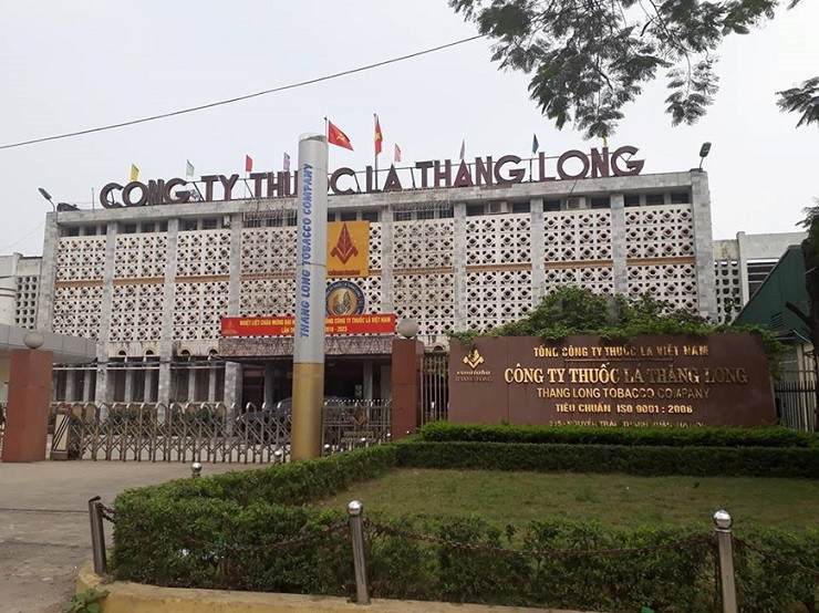 Công ty TNHH MTV Thuốc lá Thăng Long có vị trí đắc địa, là một trong những cơ sở thuộc trường hợp phải di dời