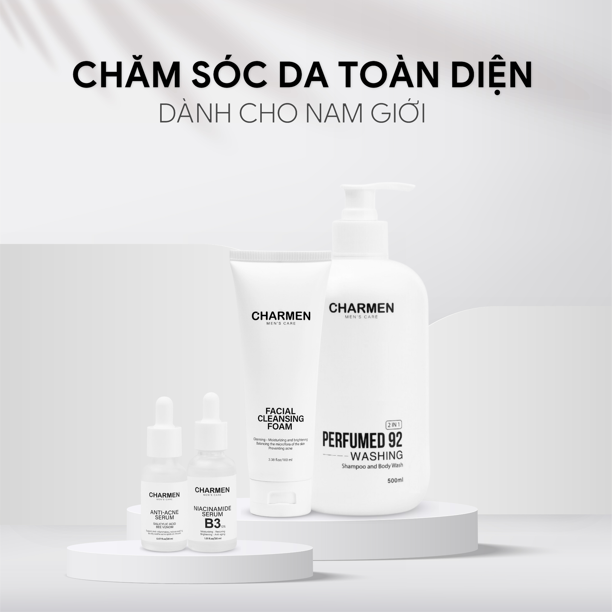 Mỹ phẩm dành cho nam giới CHARMEN ứng dụng công nghệ Nhật Bản chính thức lên kệ - 5