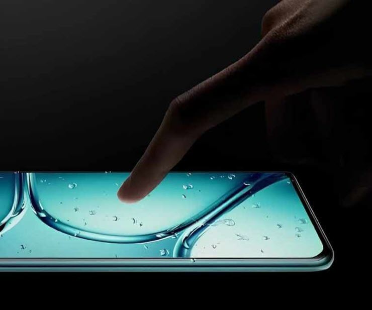 OnePlus Ace 2 Pro sẽ có tính năng cải thiện màn hình cảm ứng trong điều kiện dính nước.