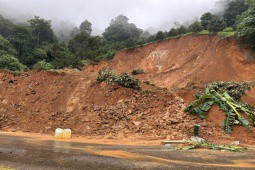Mưa lớn liên tục, nhiều khu vực của tỉnh Lâm Đồng có nguy cơ sạt lở đất