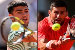 Thể thao - Phân nhánh Cincinnati Masters: Djokovic vào nhánh khó, Alcaraz dễ gặp "khắc tinh"