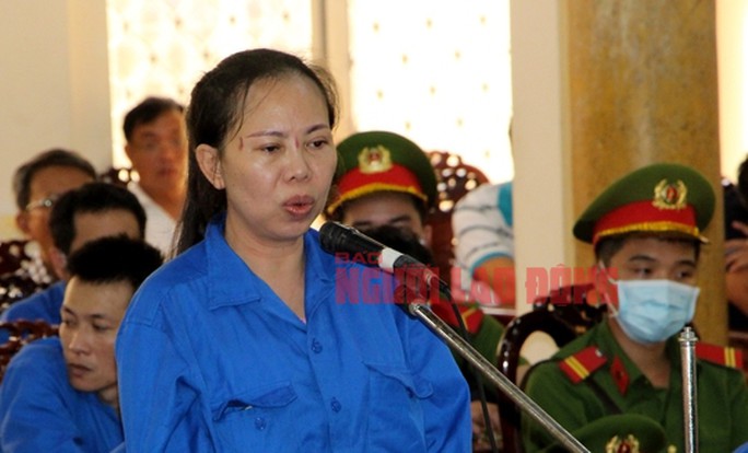 Bị cáo Trần Thị Thảo Trang