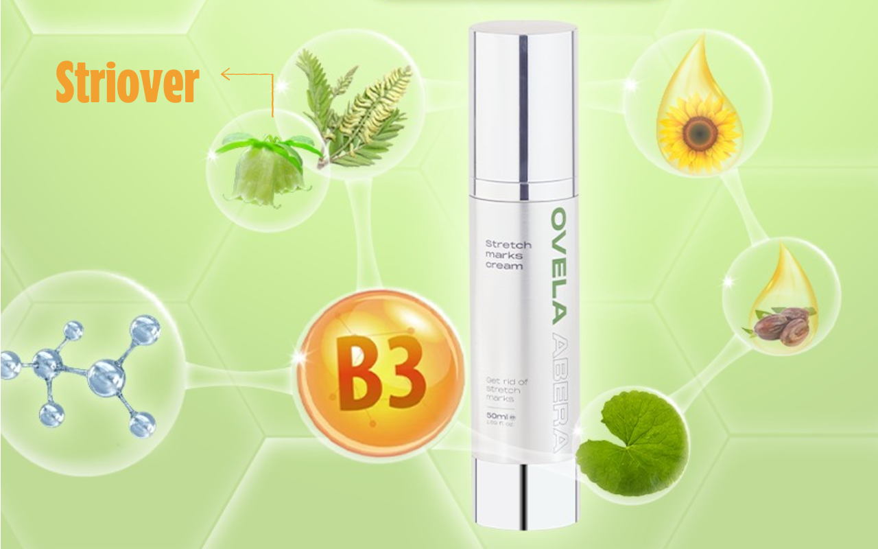 Kem rạn da Ovela Abera đột phá ứng dụng hoạt chất sáng giá Striover từ Pháp