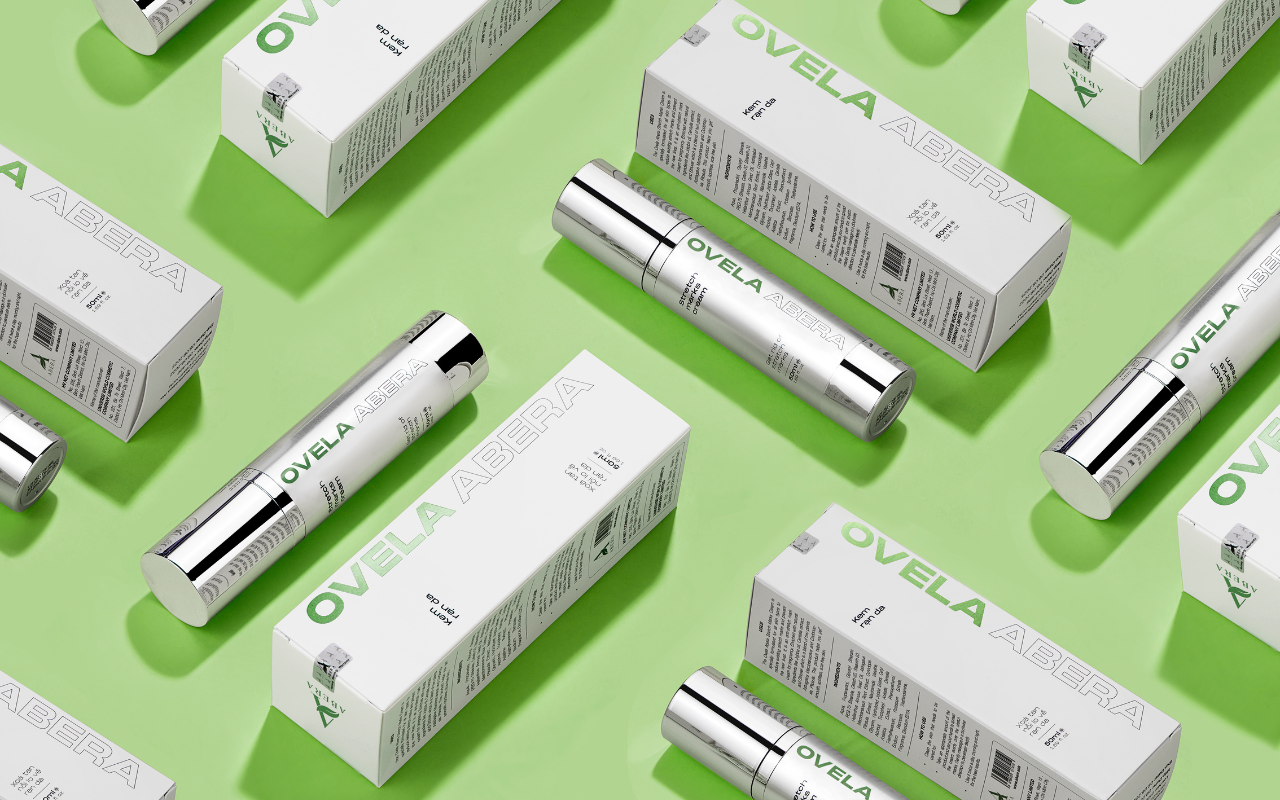 Kem rạn da Ovela Abera tự hào là sản phẩm tiên phong ứng dụng hoạt chất Striover trong việc cải thiện rạn da