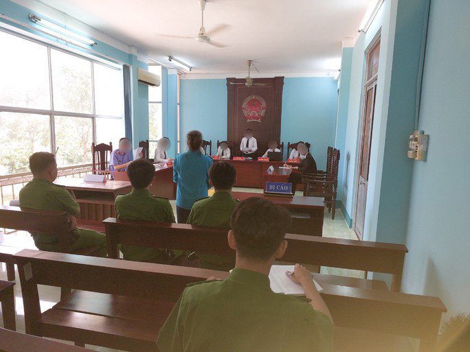 Bị cáo tại phiên xét xử