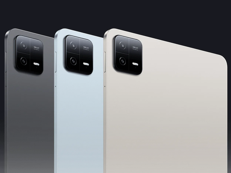 Xiaomi Pad 6 có 3 tùy chọn màu sắc mặt lưng.