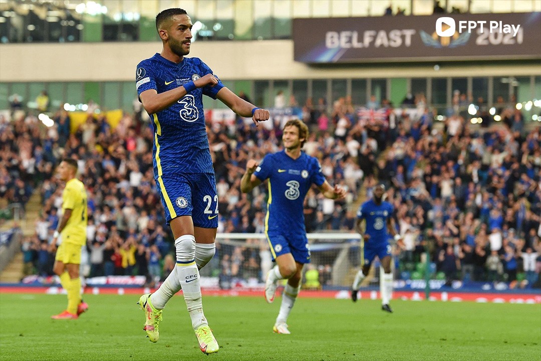 Bóng đá Anh nhỉnh hơn bóng đá Tây Ban Nha ở những cuộc đấu tại Siêu cúp châu Âu.