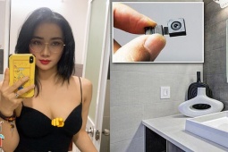 Giải trí - Nữ ca sĩ phát hiện camera giấu kín trong phòng khách sạn gây xôn xao
