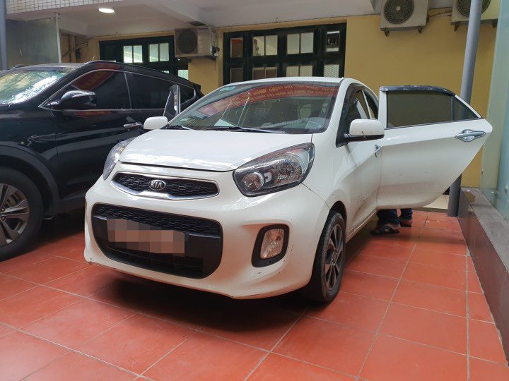 Chiếc ô tô nghi phạm sử dụng gây án