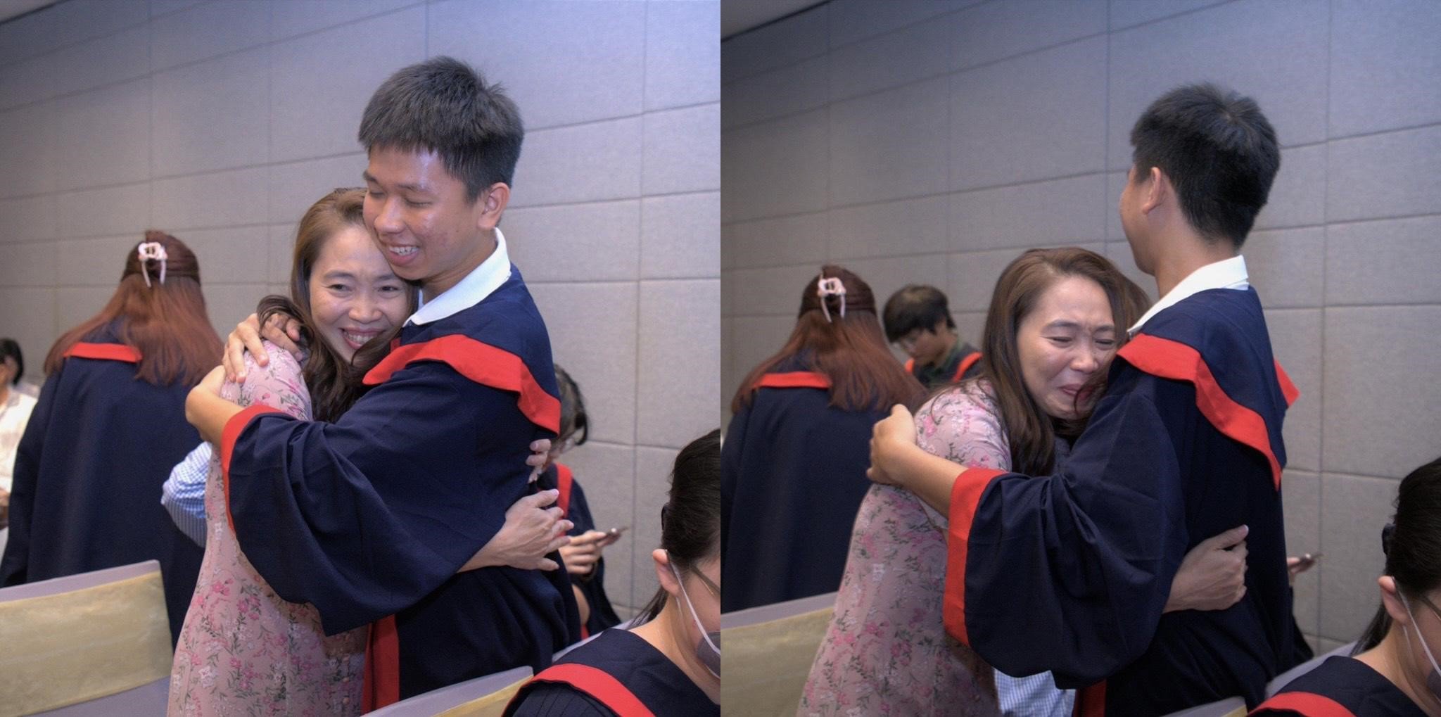 Niềm vui vỡ òa của phụ huynh học viên Trần Đức Trí - cựu học sinh chuyên toán trường THPT Lê Hồng Phong. Bạn đã xuất sắc nhận được học bổng của 3 trường đại học của Phần Lan, Bỉ và Hà Lan.