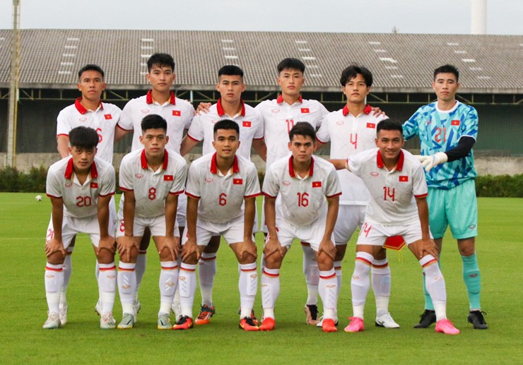 Đội hình ra sân của U23 Việt Nam