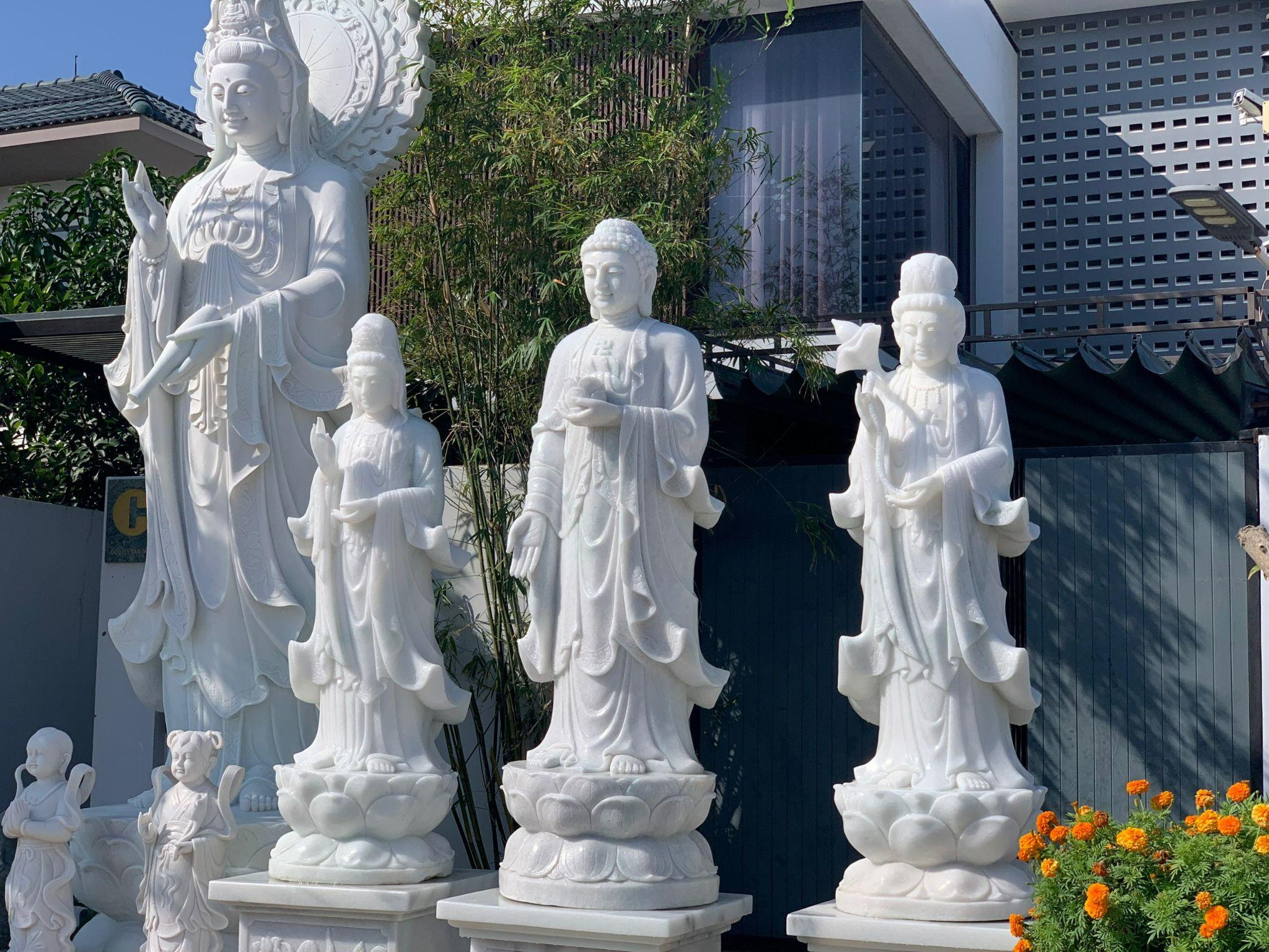 Tại Cao Trang, mỗi tôn tượng Phật đá đều là một tác phẩm nghệ thuật.