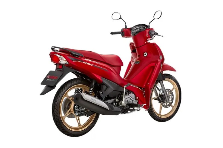 Yamaha Finn 2024 "made in Thailand" đẹp mê li với dàn áo đỏ thắm - 5