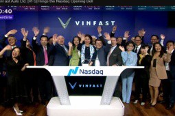 Vốn hóa của VinFast tăng vọt thêm hơn 60 tỷ USD sau phiên chào sàn tại Mỹ