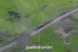 Video: Cận cảnh xe tăng Leopard 2A6 phát nổ sau khi trúng đòn chí mạng của UAV Lancet-3