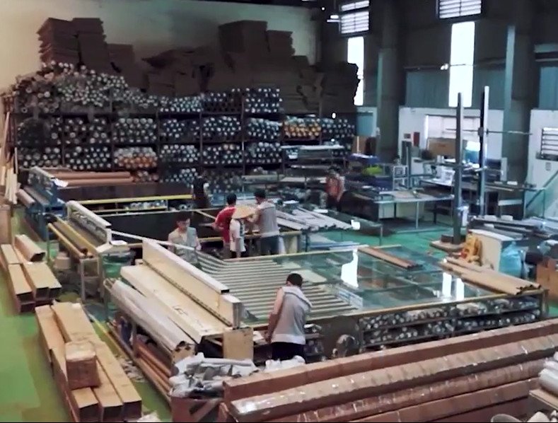 Xưởng sản xuất rèm gỗ tự nhiên và rèm cầu vồng