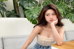 Thời trang - "Hot girl tạp hoá xứ Thanh" mặc áo nịt ôm sát thế này để tôn eo "thắt nút cổ chai"