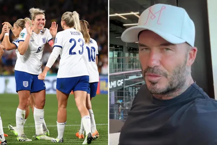 Beckham gửi lời chúc tới ĐT nữ Anh