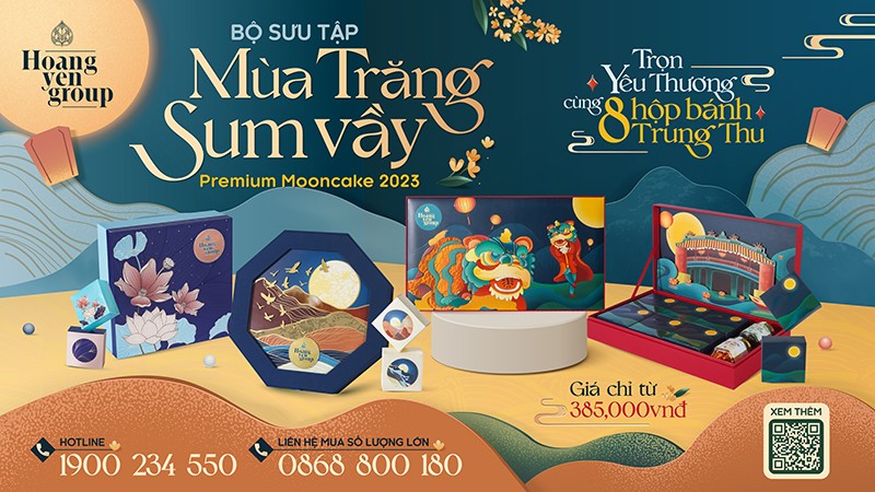 Mùa Trăng Sum Vầy 2023 - Gói trọn yêu thương, đong đầy hạnh phúc cùng bánh trung thu nhà hàng Hoàng Yến - 1