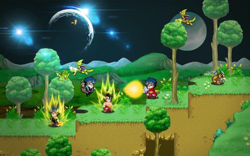 Hình ảnh trong game Ngọc Rồng Online