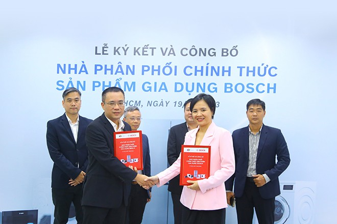 Synnex FPT cam kết trở thành Nhà phân phối chính thức sản phẩm gia dụng Bosch Home tại Việt Nam từ tháng 09/2023.