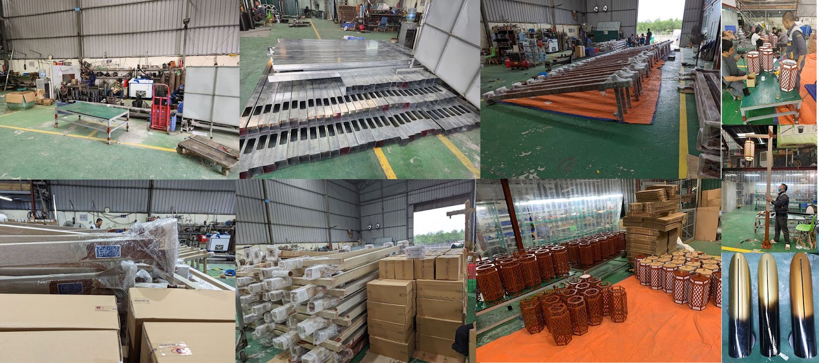 Quy trình sản xuất đèn tại xưởng HALEDCO