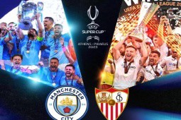 Trực tiếp bóng đá Man City - Sevilla: El Nesyri mở tỉ số (Siêu cúp châu Âu)