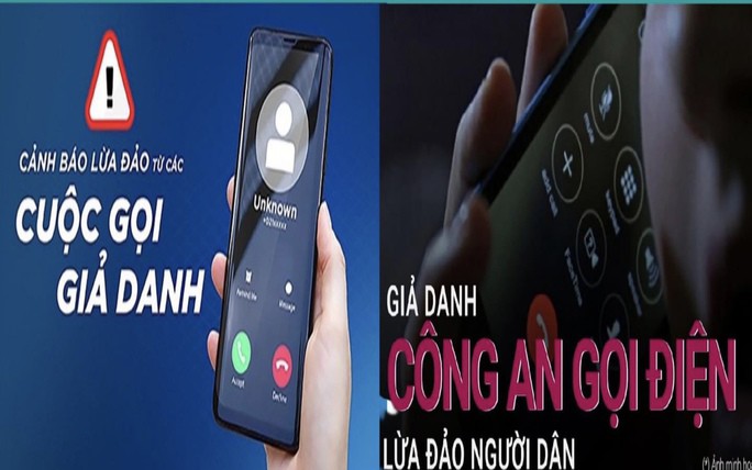 Công an Hà Giang khuyến cáo người dân cảnh giác khi nghe điện thoại từ số lạ. Ảnh: Công an cung cấp