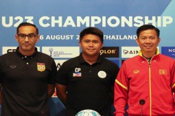 Họp báo U23 Việt Nam dự U23 Đông Nam Á: HLV Hoàng Anh Tuấn muốn vào chung kết